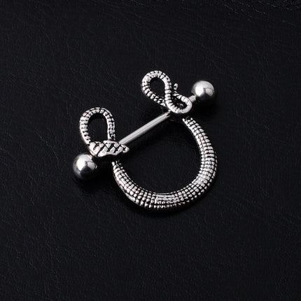 Fashionable Piercing Jewelry Alternative Style Nipple Pins And Nipple Rings