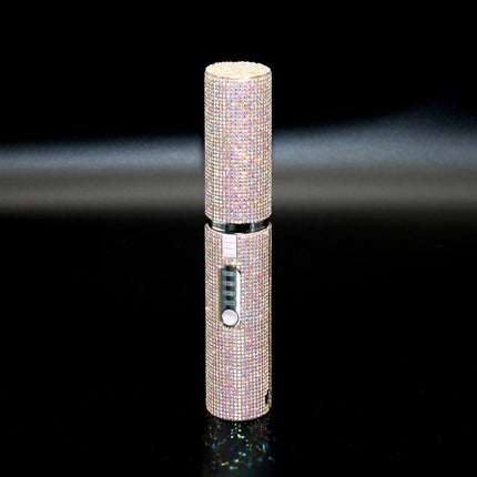 2-In-1 Elektriese USB Haarreguittang-borsel Reguittang Borsel Multifunksionele Kam Reguitmaakstileerder Haarkruller