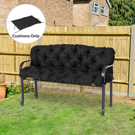 59" X 38" Geknoopte Bankkussing Vir Buitemeubels, 3-Siter Vervanging Vir Swingsitplek, Patiobank, TIKTOK Verbied Verkope