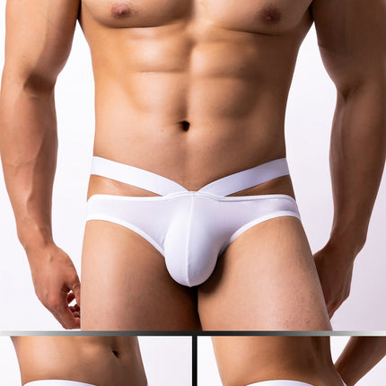 Thin Ice Silk Low Waist Men's Underwear Briefs