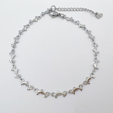 European And American Style Fashion Special-interest Stainless Steel Anklets Love Anklet Multi-style Ins