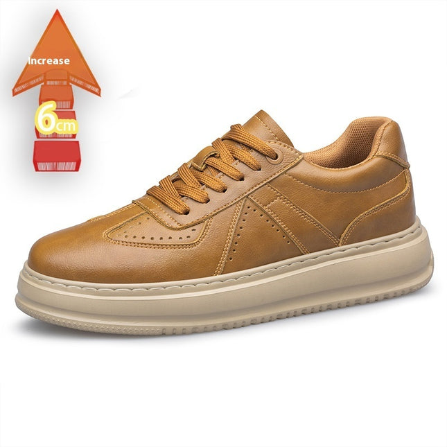 Men's Lace Up Lightweight Trendy All-matching Casual Board Shoes