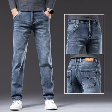 New Loose Straight Stretch Pants For Men