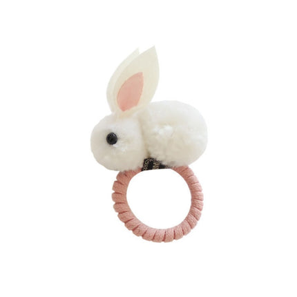 Cute three-dimensional bunny rubber band