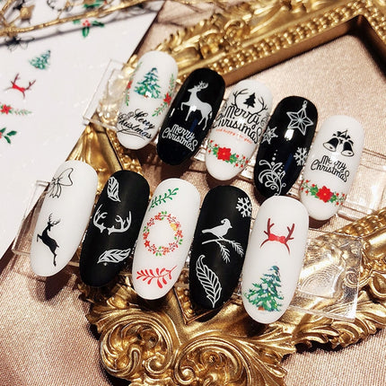Christmas nail sticker