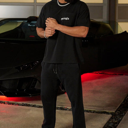 Men's All-match Loose Trousers Straight-through Casual Pants Sweatpants