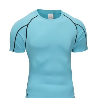Men's Running T-shirt Summer Sportswear Tight