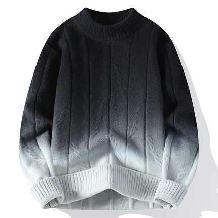 High-grade Sweater Gradient Fashion Men