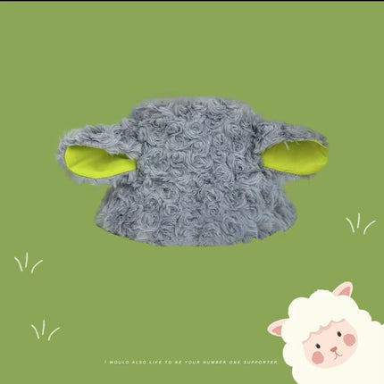 Plush Knitted Warm Ear Protection Woolen Hat