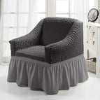 Donkergrys en mediumgrys / Enkel S 90tot140CM