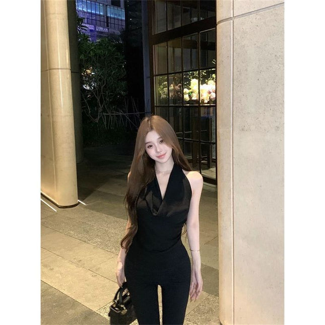 Off-the-shoulder Slim-fit All-matching Short Top