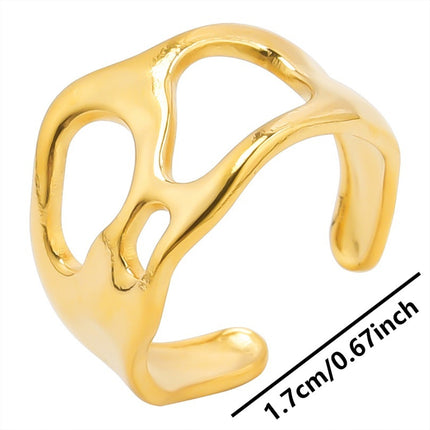 European And American Style Ring Women's Cold Wind Minority Simple