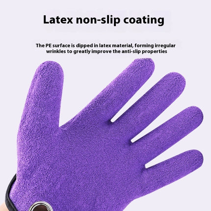 Fashion Personality Thickening Fishing Anti-tie Gloves