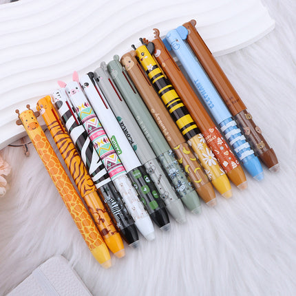 Student Erasable Gel Pen Cute Animals