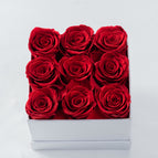 9 Pieces Of Paper Square Box