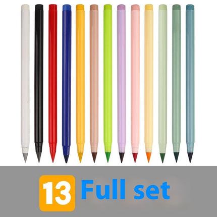 Kleur Ewigdurende Potlood 12 Kleure Uitveebare Kleurlood