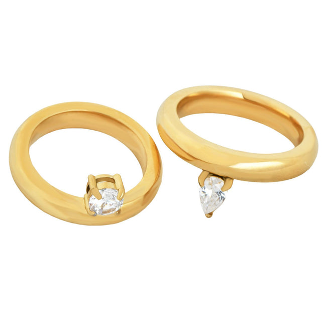 Zircon Brushed Ring Unisex Retro Minority High-grade Light Luxury All-match Earrings