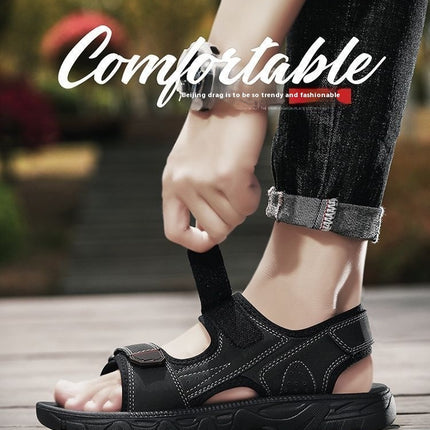 Men's Non-slip Deodorant Water-soaking Eva Ultra-light Velcro Breathable Quick-drying Wading Shoes