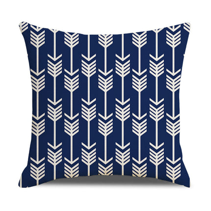 Oorgrens-kussingsloop Eenvoudige Geometrie Warmverkope Linne Kussingsloop Sofa Kussing Huishoudelike Items