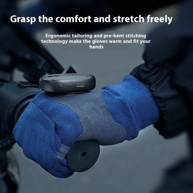 Electric Heating Gloves Rechargeable Cycling Warm Gloves
