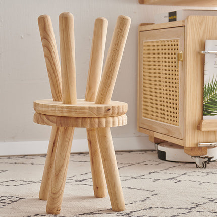 Soliede Hout Persoonlike Huishoudelike Sitkamer Moderne Minimalistiese Outydse Klein Bankie