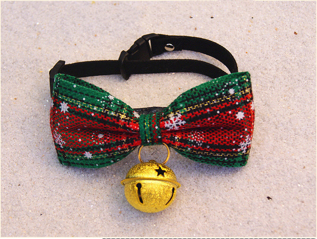 Christmas Bib Ornament Decoration Pet Saliva Towel Winter Warm Scarf