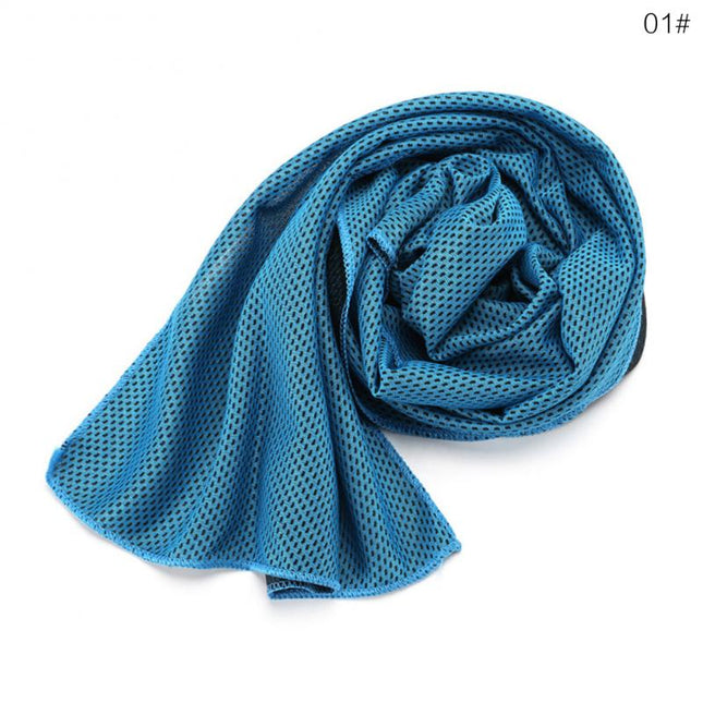 Sportverkoelingshanddoeke Verkoelingshanddoeke, Koel Handdoek, Sagte Asemende Yskoue Handdoek, Mikrovesel Yskoue Handdoek Vir Joga, Gholf, Gim, Kamp, Hardloop, Fiksheid, Oefensessies En Meer Aktiwiteite
