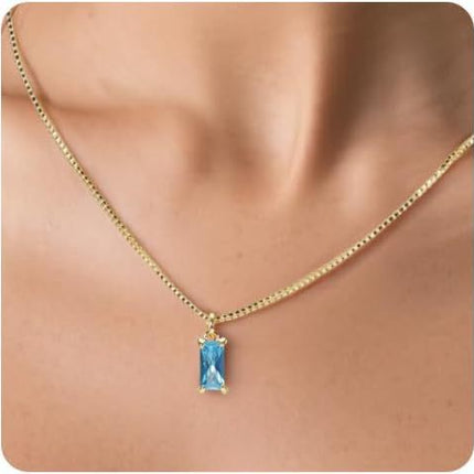Hanger Vroue Delikate Sirkoon Ketting Juweliersware