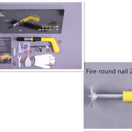 Manual Steel Nails Guns Rivet Tool Concrete Steel Wall Anchor Wire Slotting Device Decoration Power Tools Rivet Gun Tufting Gun