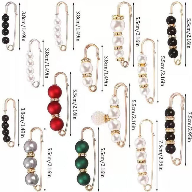 Vrouebroek met Vaste Middellyf Brooch-bykomstigheid