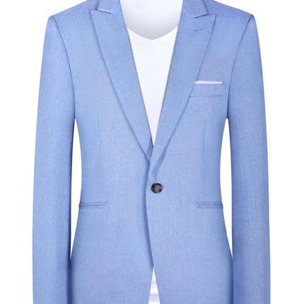 Spring And Summer Casual Men's Western Style Fresh Youthful And Age Reducing Suit