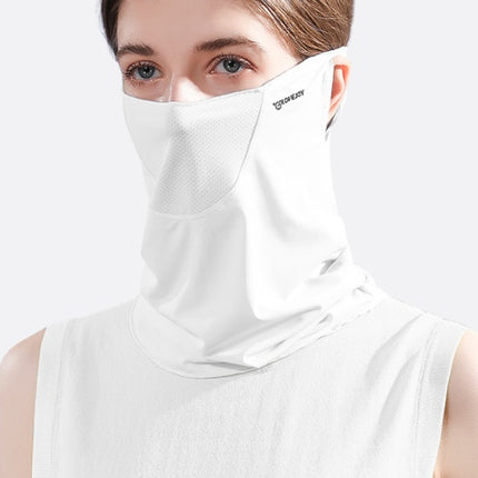 Summer Face Cover Face Scarf Balaclava UV Protction Earloop Neck Gaiter Breathable Outdoor Sports Women