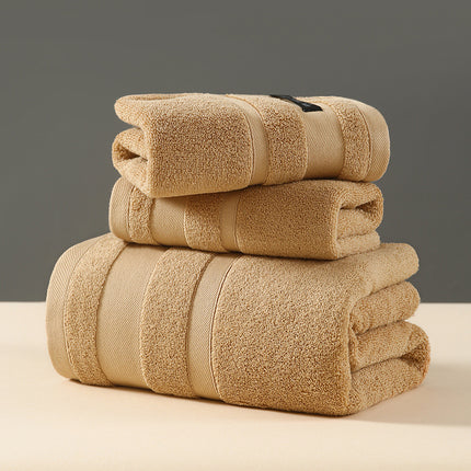Katoensag Hoogs Absorberende Verdikte Badhanddoek