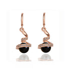 Oorbelle / Goud swart