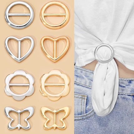 Fashion Simple Multifunctional Scarf Buckle Brooch