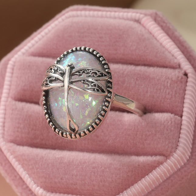 Retro Nuwe-styl Dames Ingewikkelde Ring