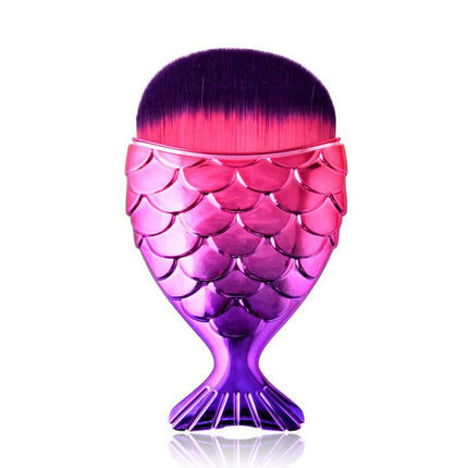 Visgraat Make-up Borsel Visstert Onderste Borsel Poeier Bloosgrimering Skoonheidsmiddels Borsels