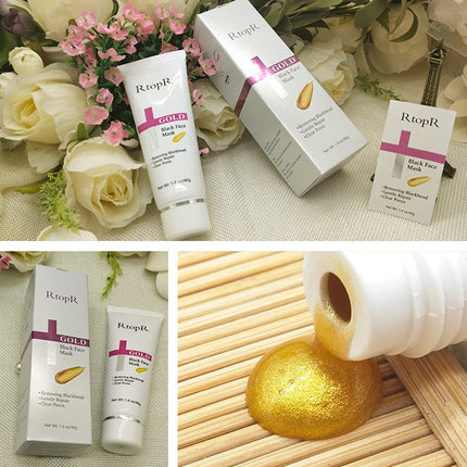 Goue Masker Swart Masker
