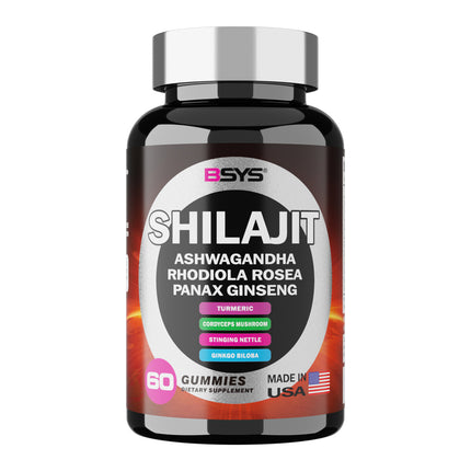 BSYS 8IN1 SHILAJIT GOMMETJIES 60'S