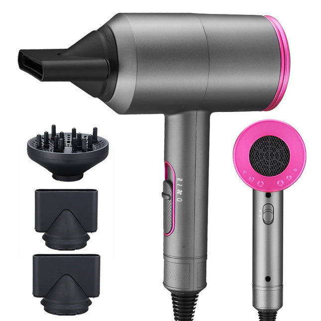 Haardroër 1400w 110V 220V Haardroër Haarblaasdroër Vinnige reguit warm lugstyler 3 hitte-instellings 2 spoed Nie ingestel nie