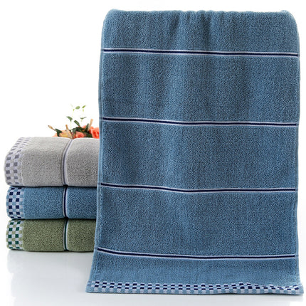 Katoen geborduurde handdoek