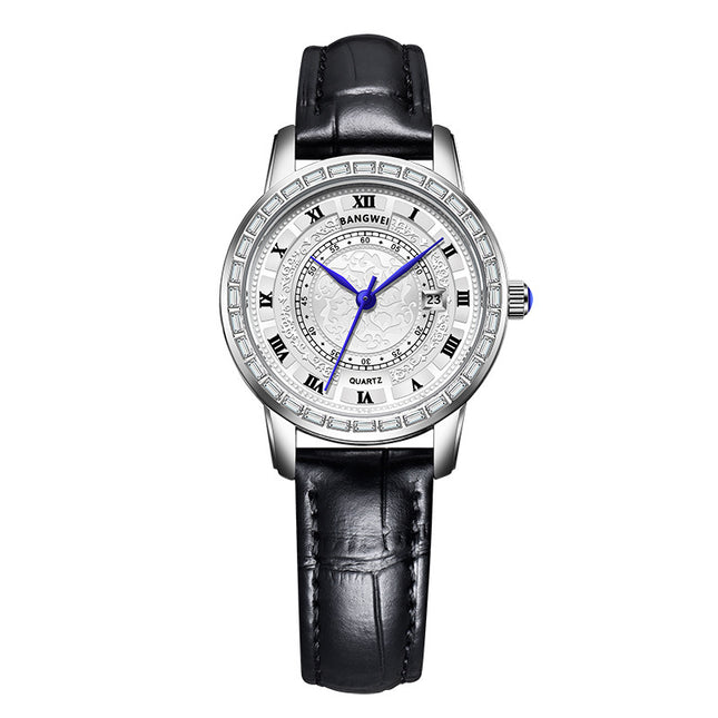 Women's Quartz Waterproof Calendar Multifunctional Fashion Sports Wrist Watch