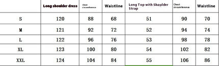 Temperament Pure Color Fashion Suspenders Dress