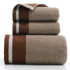 Wye Satyn Bruin / 1 Badhanddoek En 2 Handdoeke