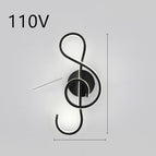 Note black 110V / White light