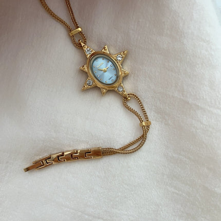 Octagonal Star Retro Art Watch