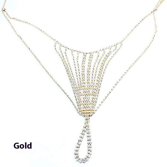 Ornament Strass T-rug Vroulike Liggaam