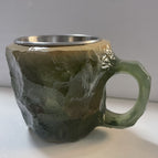 Green / 10cm High / Flat mouthed inner liner