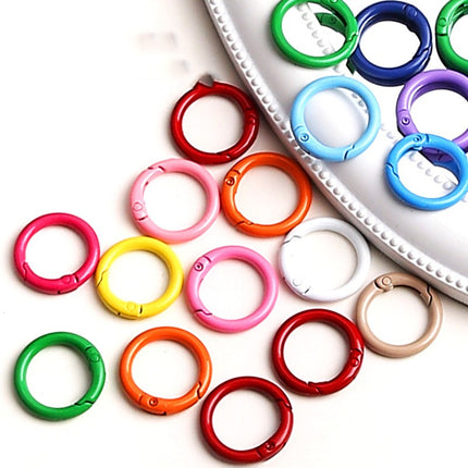 Handmade Diy Color Paint Spring Fastener