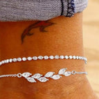 Silver Leaves 2PCs
